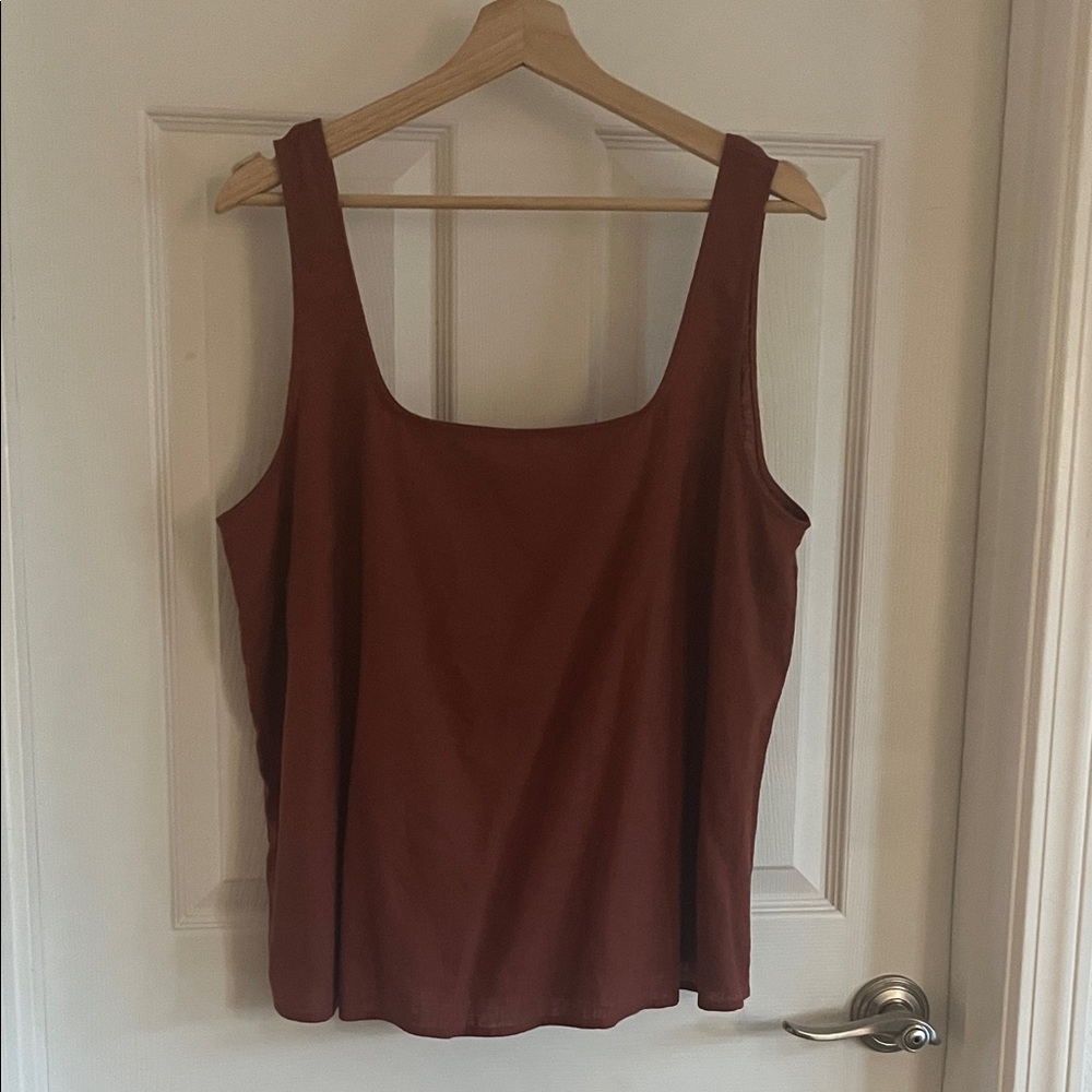 LOFT Women's Linen Tank Top